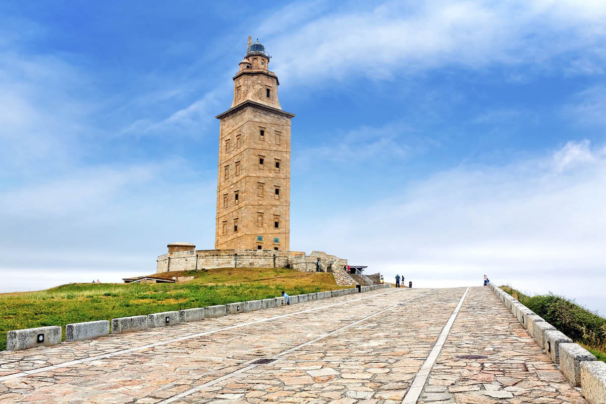 Hercules tower, A Coruna, Galicia, Spain